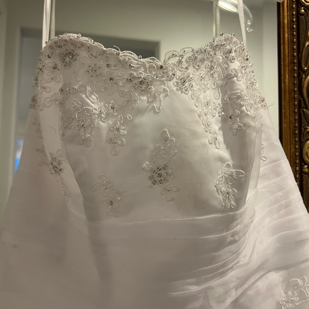 David’s bridal 9L9479 wedding gown - Picture 7 of 17